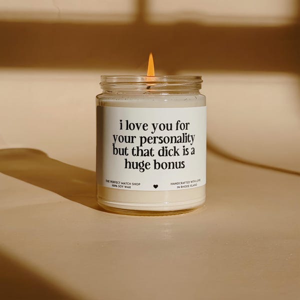 Ich liebe dich für Persönlichkeit, Geschenk für ihn, Freund Geschenke, Geschenke für Männer, Geschenk für Ehemann, lustige Geschenke für ihn, Valentinstag Geschenke