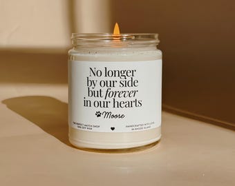 Beileidskarte Hund, Erinnerungsgeschenk Hund, Hundegedenkkerze, Haustier verloren, Haustier Gedenkkerze, Hundegedenkkerze, Katzengedenkkerze