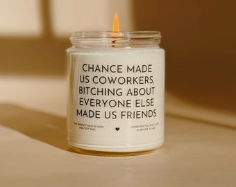 Coworker Gifts, Coworker Birthday, Coworker Christmas Gifts, Favorite Coworker gifts, Coworker Candle, Funny coworkers gifts, employee gift