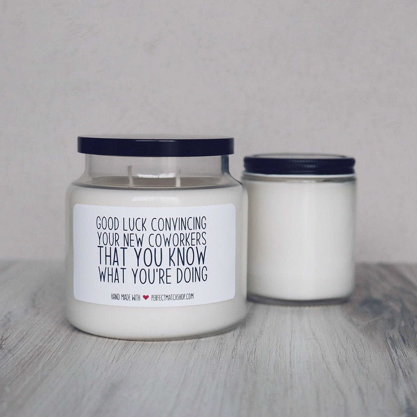 Coworker funny gift coworker candle colleague candle work Etsy