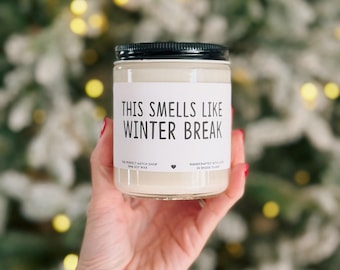 Winterpause Lehrer Geschenk, Lehreranreize, Danke Lehrer, Geschenk für Lehrer, Weihnachtsgeschenk für Lehrer, Lehrer Geschenke