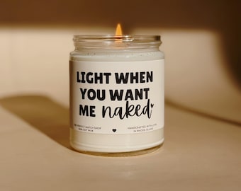 Light when you want me naked, gift for him, boyfriend gifts, gifts for men, gift for husband, funny gifts for him, Valentines day gifts