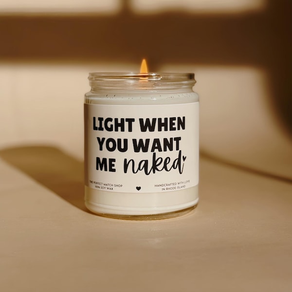 Licht, wenn du mich nackt willst, Geschenk für ihn, Geschenke für Freund, Geschenke für Männer, Geschenk für Ehemann, lustige Geschenke für ihn, Valentinstag Geschenke
