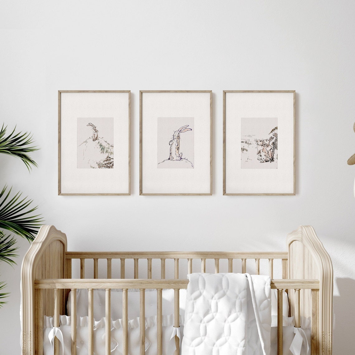 The Velveteen Rabbit Wall Art Nursery Decor Set of 3