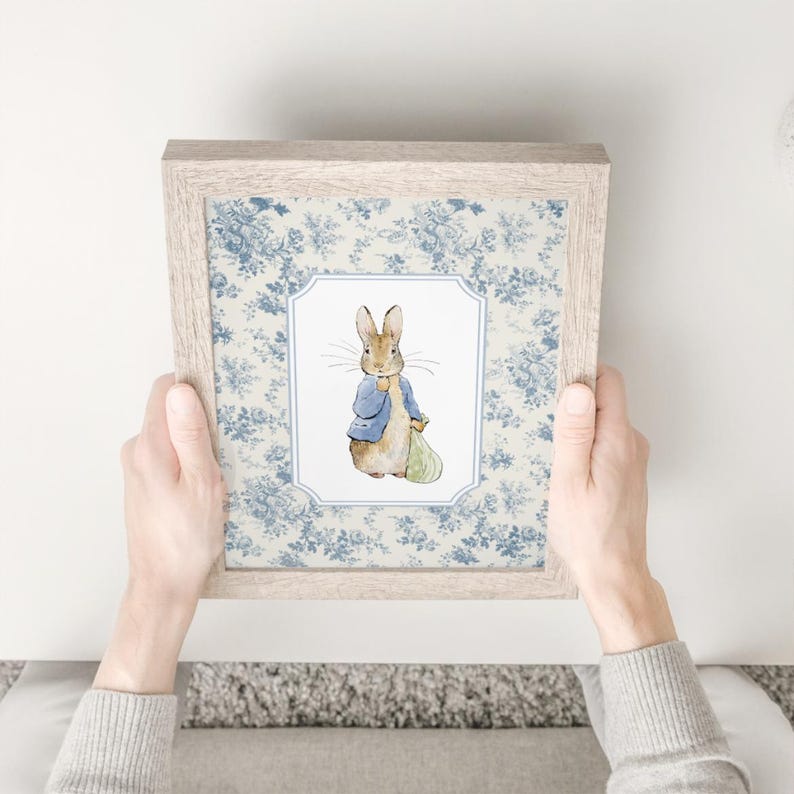 Peter Rabbit Nursery Prints, Beatrix Potter Gallery, Set of 3 Prints ...