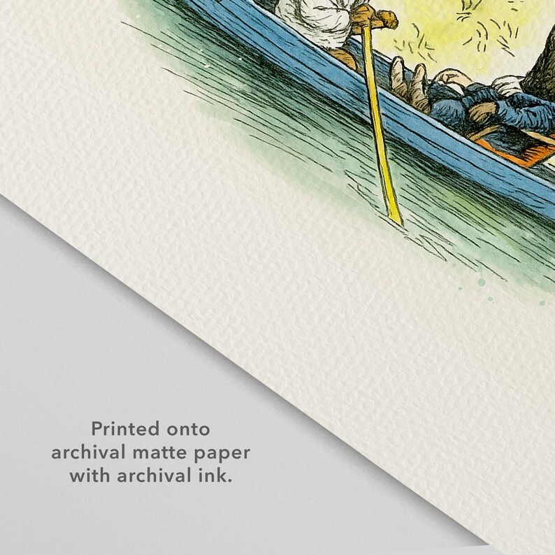 Wind in the Willows Art Print, Kids Room Decor, Ernest Shepard, Nursery ...