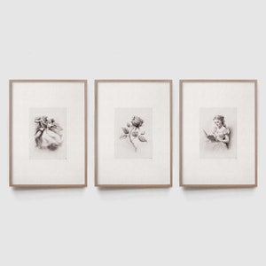 Beauty and the Beast Wall Art, Nursery Decor, Set of 3 Prints, Nursery Wall Art, Nursery Prints