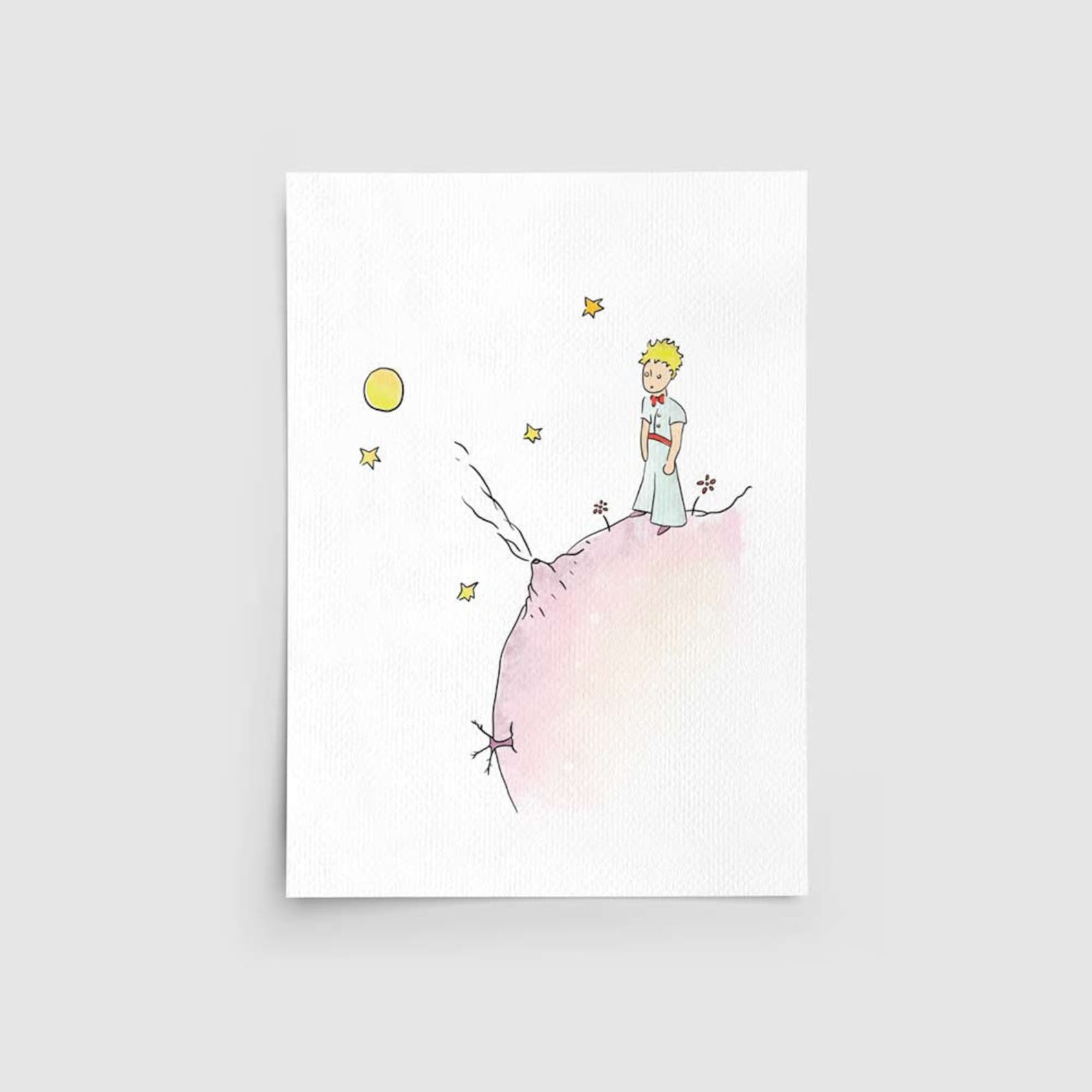 The Little Prince Nursery Art Print, Set of 3 Prints, the Little Prince ...