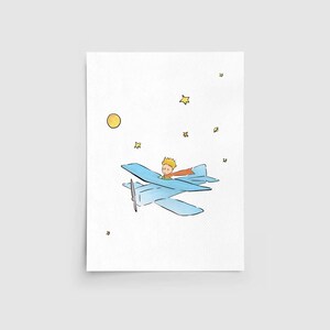 The Little Prince Nursery Art Print, Set of 3 Prints, the Little Prince ...