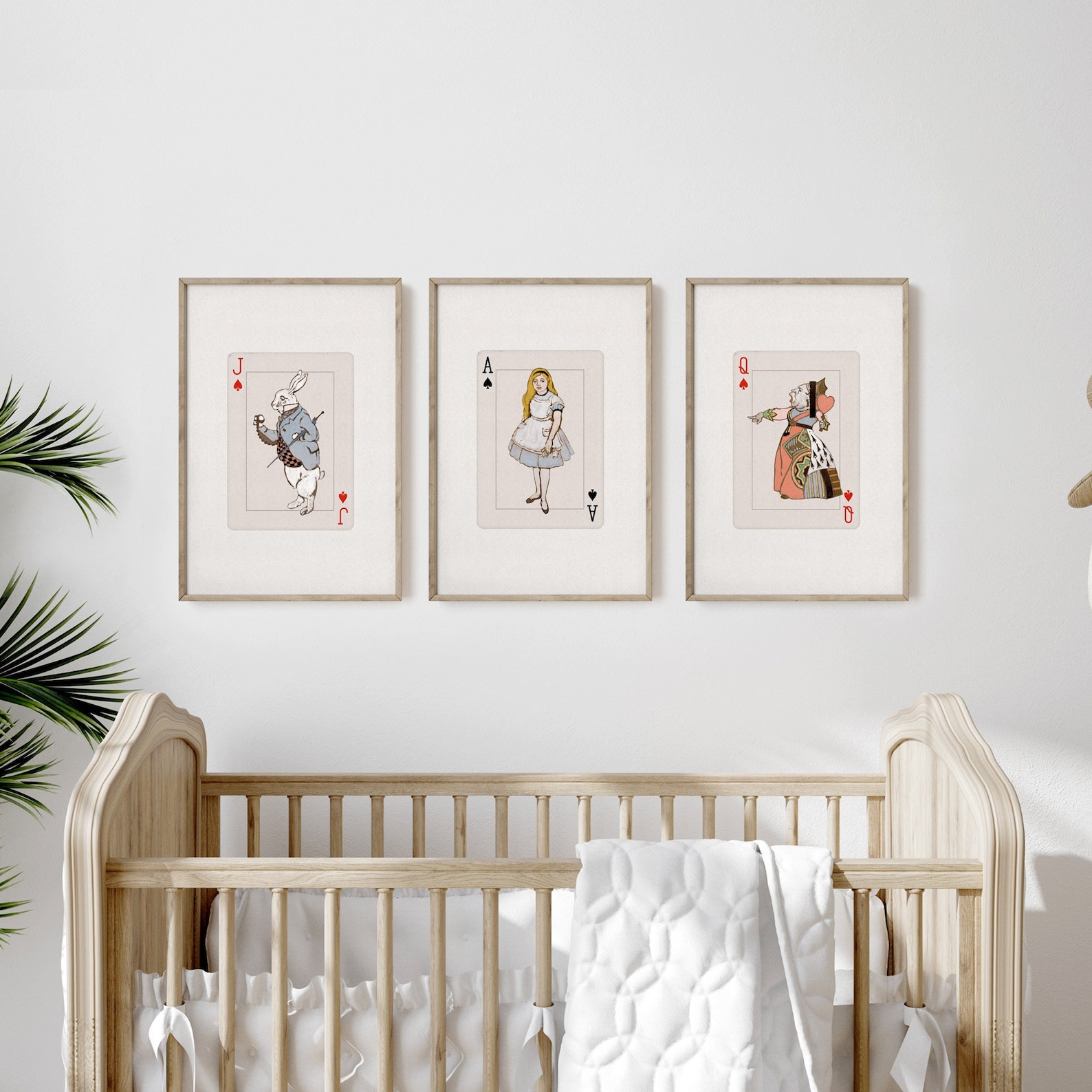 Alice in Wonderland Nursery, Set of 3 Prints, Nursery Wall Art, Nursery ...