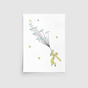 The Little Prince Nursery Art Print, Set of 3 Prints, the Little Prince ...