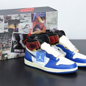 union blue jordan 1