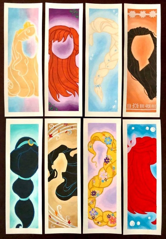 disney bookmarks etsy