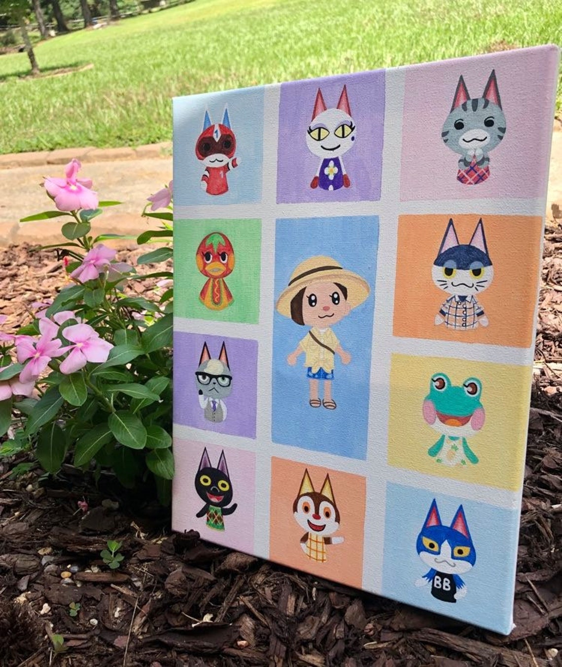 Animal Crossing Custom Painting - Etsy