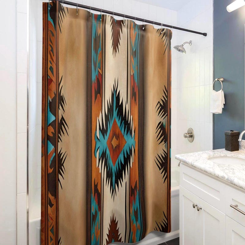 Turquoise Curtains - Etsy