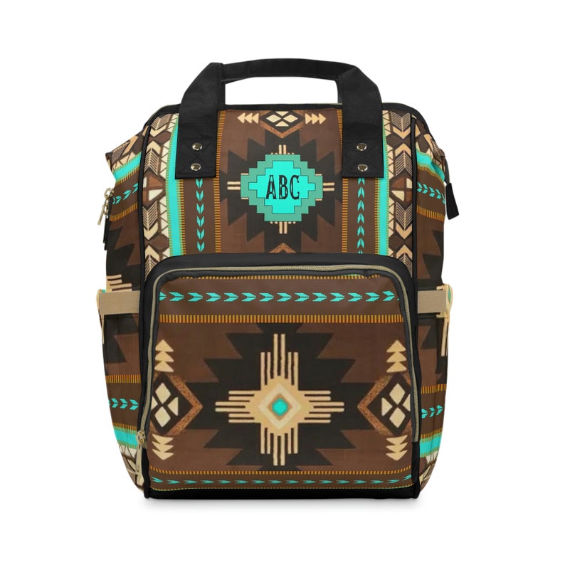 Personalized Western Style Diaper Backpack Southwestern Boho Etsy