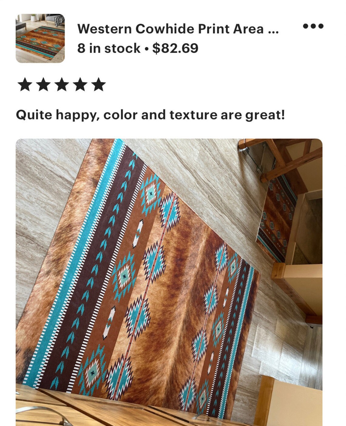 Western Cowhide Print Area Rugs | Faux Cow Hide Accent Rug ...