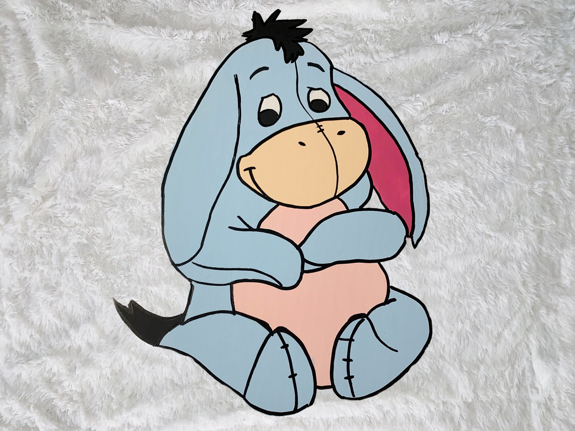 Baby Winnie the Pooh Nursery Decor Party Prop Wall Decoration Etsy UK