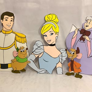 Disney Princess Cinderella Party Prop Character Cut Out Princess Birthday Party Theme Prop 2ft Standee