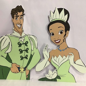 Disney Princess Tiana Princess and the Frog Party Prop Cut Out Character 2ft Standee Princess Theme Party