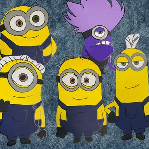 Despicable Me Minions Party Prop Character Cut Out Minion Theme Party Standee 2ft Bob Stuart Dave Kevin