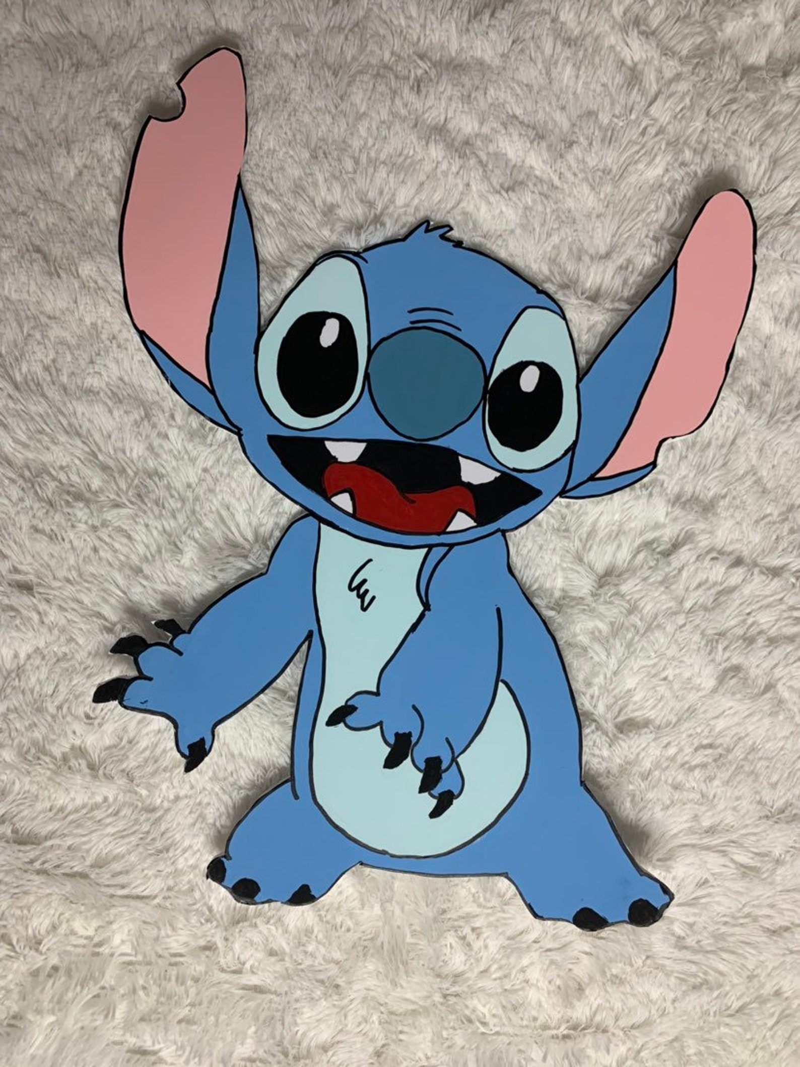 Lilo and Stitch Party Prop Cut Out 2 Ft Tall Character Standee Etsy