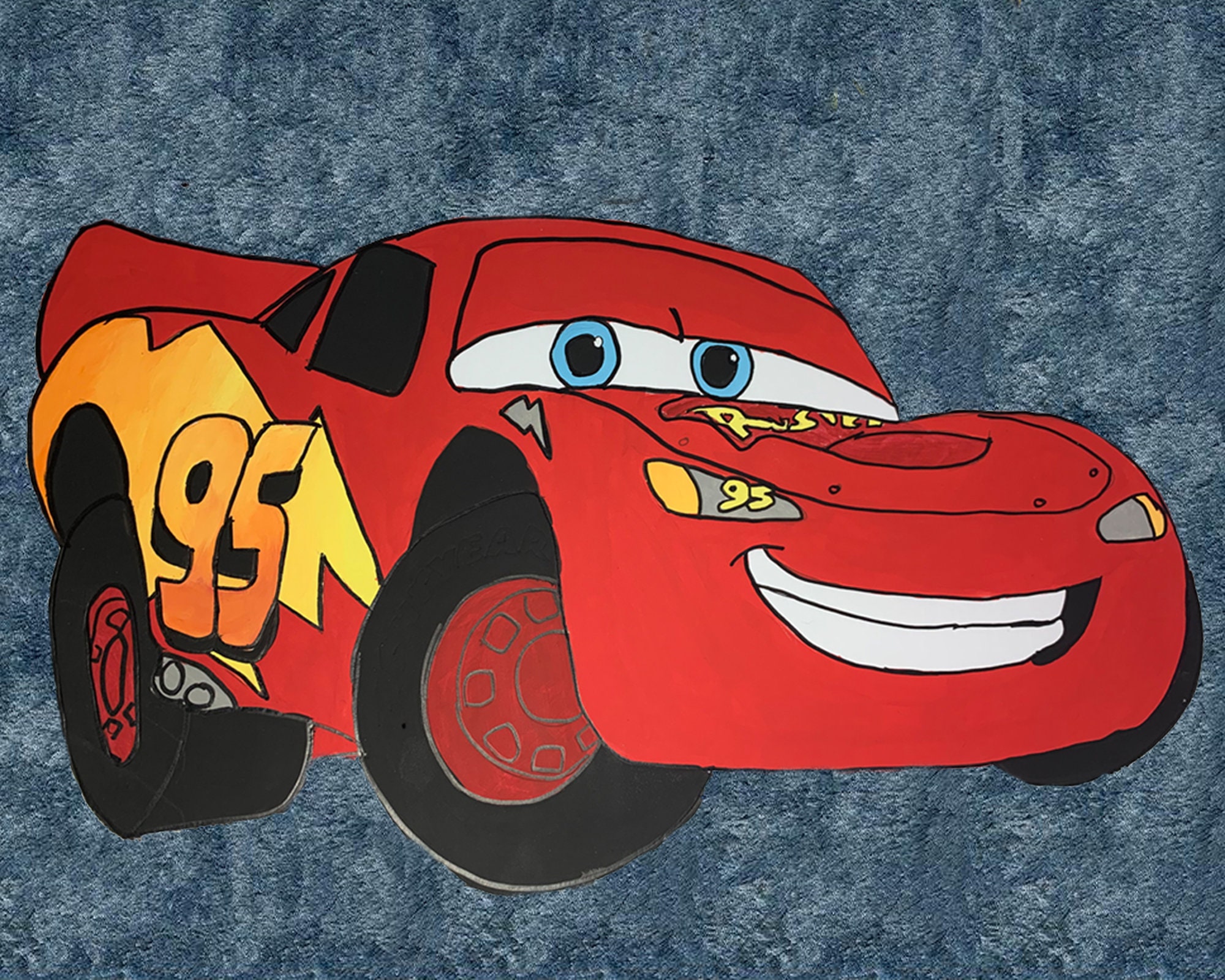 Cars Character Cut Out Party Prop Standee Disney Pixar - Etsy