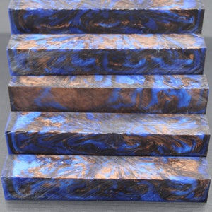 Pen Blanks - 3/4 x 3/4 x 5 - Alumilite Casting  MCP 70