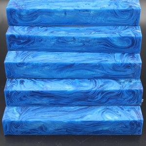 Pen Blanks - 3/4 x 3/4 x 5 - Alumilite Casting MCP38