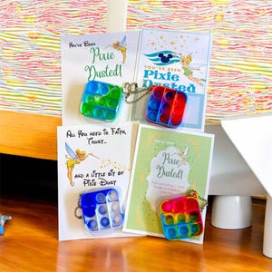 Disney Cruise Pixie Dust, Fish Extender, DCL , Fish extender gift, FE gift, Pixie Dust gift, DCL Pixie Dust pop it cruise gift exchange