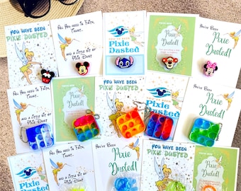 Disney Cruise Fish Extender Gift, Pixie Dust or Party Favor, FE, Disney party favors, disney pixie dust gifts, cast member gifts