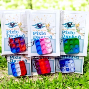 Fish Extender DCL Disney pop it Gifts Cruise Pixie Dust DCL Mickey Friendship Craft Treasure Wish Wonder Magic mickey fish extender