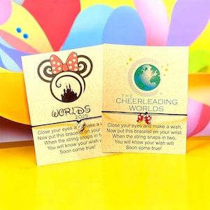Disney Cheer Summit Nationals WORLDS the worlds- Mickey - Minnie Personalized Disney gift, Cheer Nationals, Cheer 2025, Team gift d2 summit