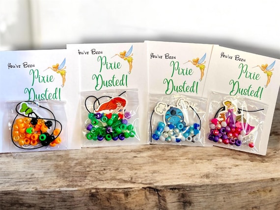 Fish Extender Bracelet Kit Pixie Dust DIY Gifts Cruise DCL Birthday Party Favors FE Exchange Treasure Wish Wonder Magic Dream Fantasy