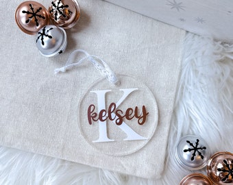 Personalized Acrylic Christmas Ornament