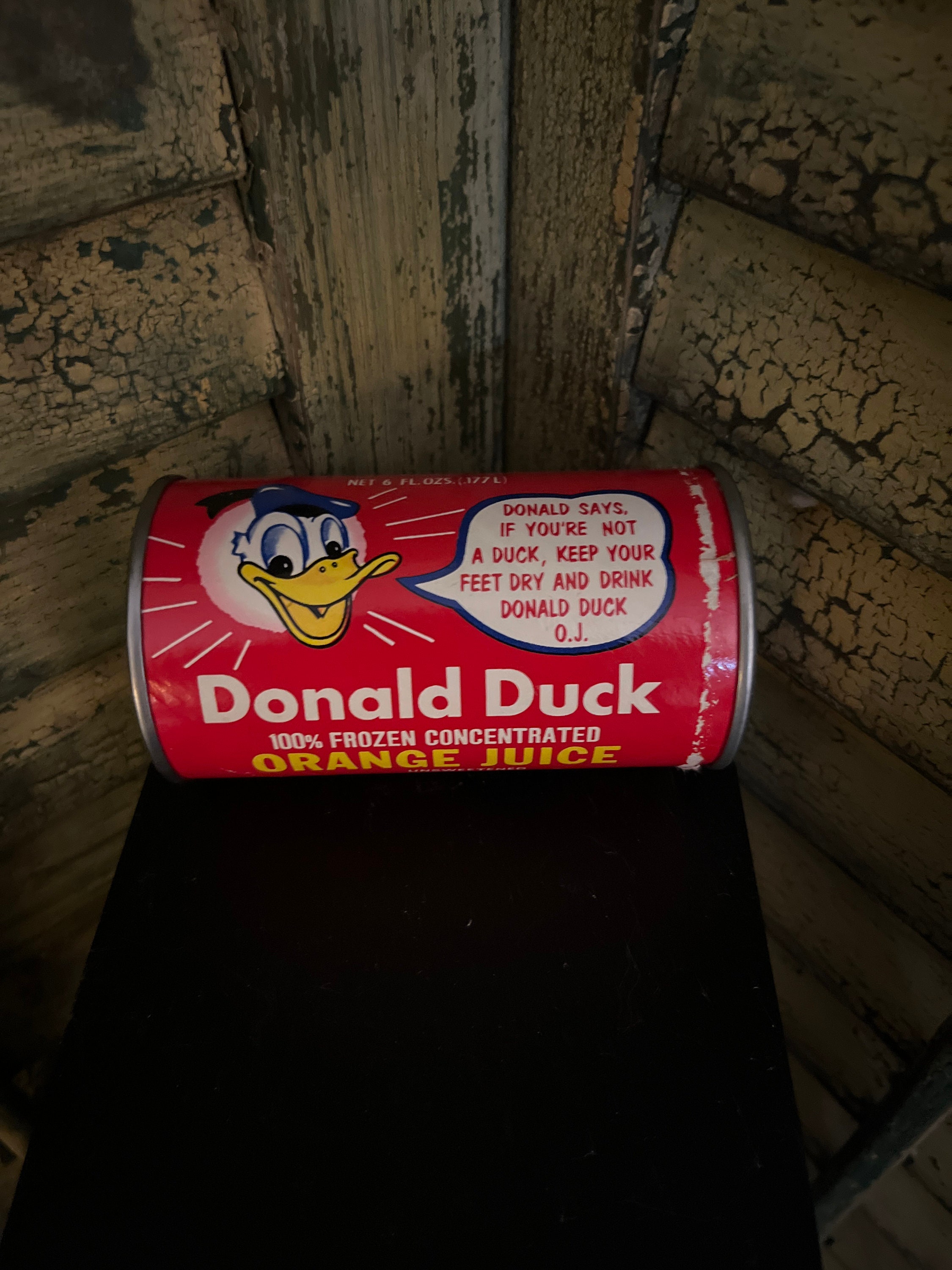 Vintage Donald Duck Orange Juice Can Bank - Etsy