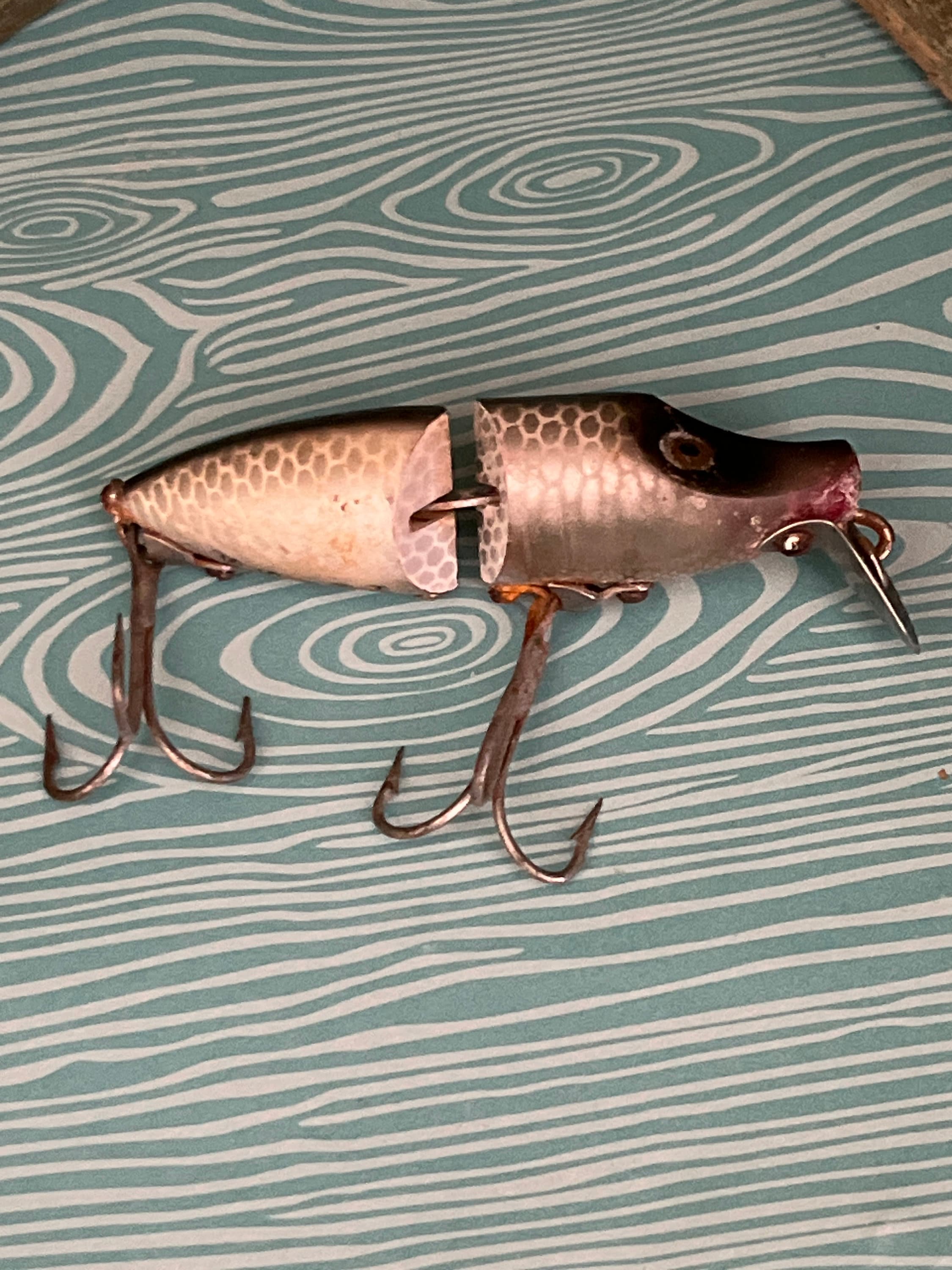 old vintage Heddon fishing lures lot - Conseil scolaire