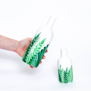 Ceramic Palm Carafe