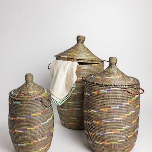 Basket Senegal Set of 2 L M image 8