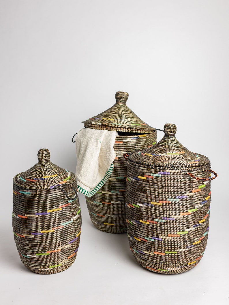 Basket Senegal Set of 2 L M image 8