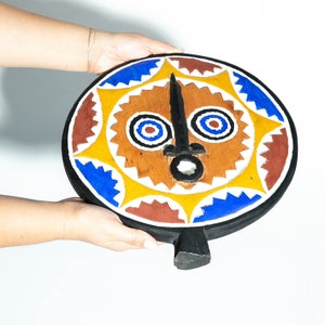 Solar Mask - Burkina Faso - 12&quot;