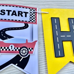 Rweseo Rennwagen-Geburtstagsbanner Für Den 1. Geburtstag – Dekoration Mit Auto-Motiv Für Jungen, Fotohintergrund
