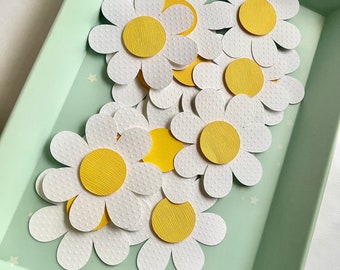 Daisy Cut Outs Daisy Groovy Die Cuts Birthday Party Decorations