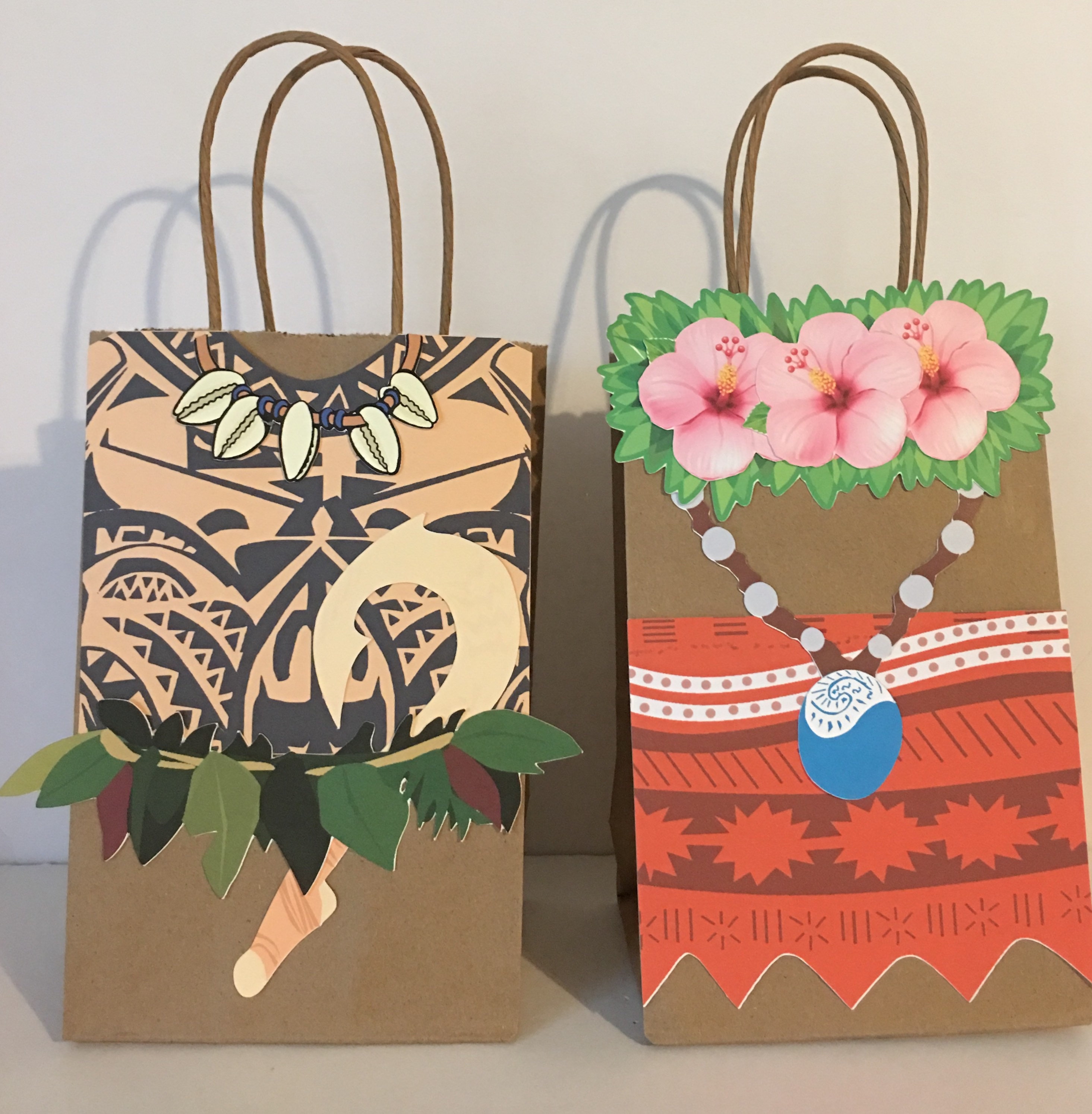 Moana Party Favor Goodie Bags Birthday Bags - Etsy