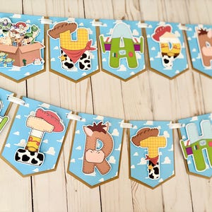 Toy Story Birthday Banner Party Decorations