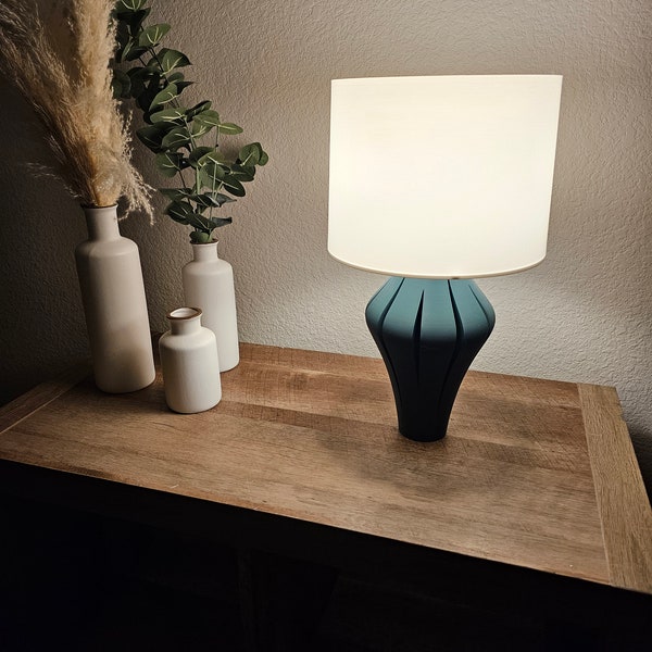 Modern Table Lamp - Night Stand Lamp - Nora Lamp