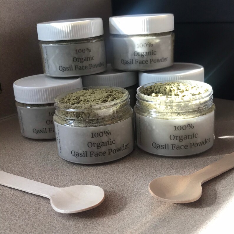 100 Qasil Face Hair and Body Powder l Fresh Face Mask Etsy