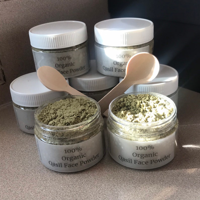 100 Qasil Face Hair and Body Powder l Fresh Face Mask Etsy