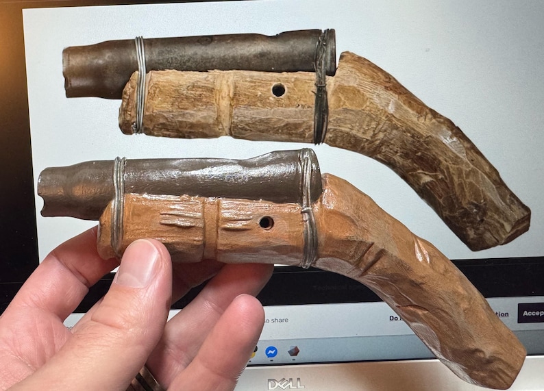 Eoka Pistol Replica (rust) - Etsy