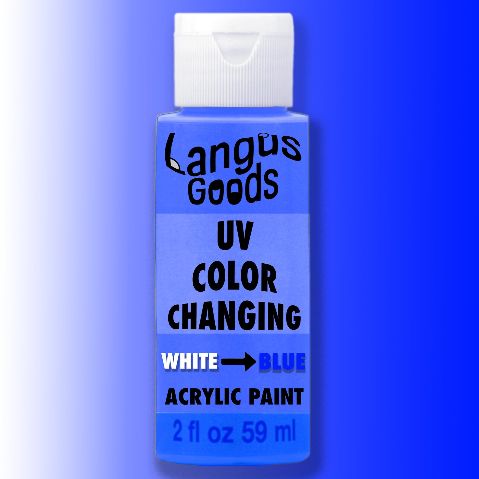 Photochromic UV Acrylic Paint That Changes Color in the Sun Etsy